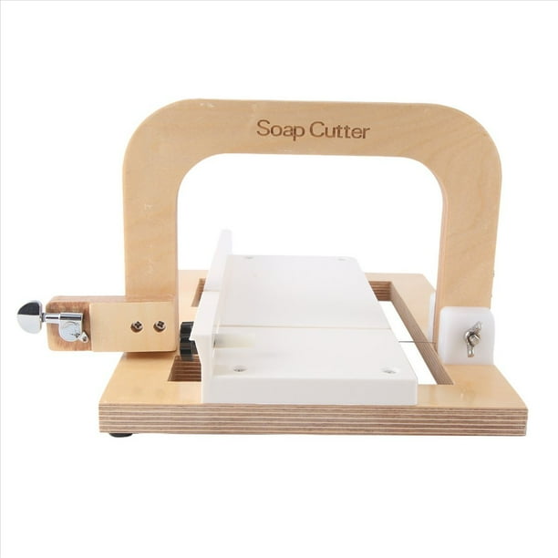 Cortador de Jabón de Madera, Alambre de Acero, Máquina Cortadora Manual, Tabla para Cortar Mantequilla, Queso, Regla Profesional
