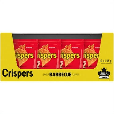 Christie Crispers Ketchup Crackers - 12 Pack, 145g Each, Baked Not Fried, Imported From Canada