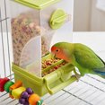 thumbnail image 4 of Bird Feeder Hanging Cage Food Container with Husk Separation and Mess Reducing Design for Small Birds, 4 of 6