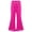 Hot Pink, variant on Girl's Glitter Wide Leg Bell Bottoms Flare Trousers Modern Hip Hop Jazz Street Latin Dance Red 120