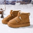 thumbnail image 5 of YMUQEIGH Girls Winter Boots Fashion Fur Lined Lightweight Warm Snow Boots Princess Warm Winter Shoes for Girls, 5 of 7