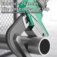 thumbnail image 4 of FurNest Pipe Clamp Right Angle Wrench Large Opening Multi-function Universal Pipe, 4 of 8