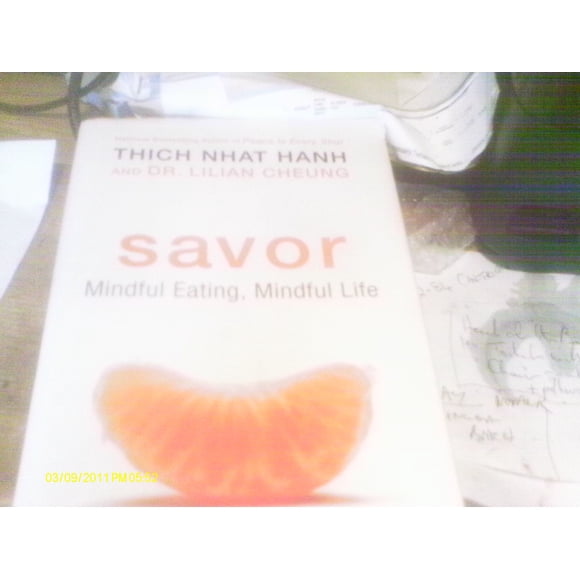Libro HarperOne Savor: Alimentación Consciente, Vida Consciente