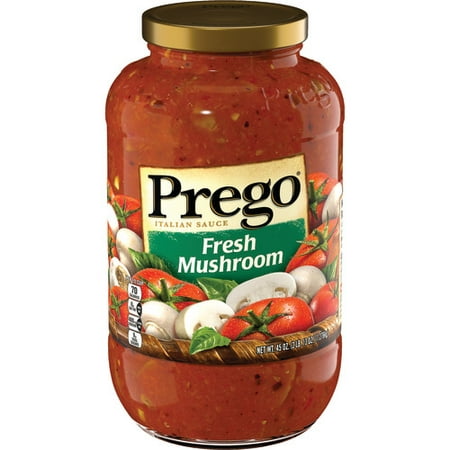 (2 Pack) Prego Fresh Mushroom Italian Sauce, 45