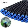 thumbnail image 3 of Cheers US 20Pcs/Set Adjustable Irrigation Drippers Connector 360 Degree Water Flow Stakes Emitter Drip Irrigation System, 3 of 7