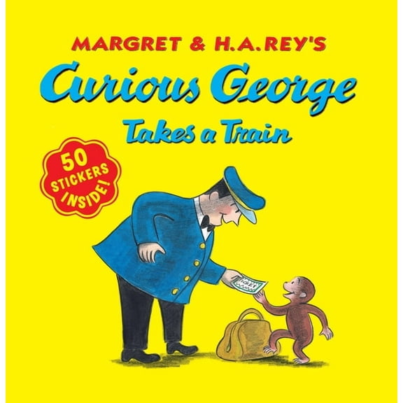 Curious George Curious George Takes a Train, (Paperback)