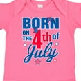 thumbnail image 4 of Inktastic Born on the 4th of July Boys or Girls Baby Bodysuit, 4 of 5