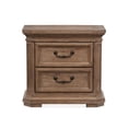thumbnail image 2 of Magnussen Home Adler Court Florentine Walnut Drawer Nightstand, 2 of 12