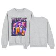 thumbnail image 1 of Moonsky Sudadera pop Demon Hun/er, sudadera Huntrix con cuello redondo, jersey de manga larga para mujer y hombre, ropa de calle, moda urbana (Gris oscuro XL), 1 of 5