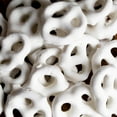 thumbnail image 3 of Lehman's Chocolate Covered Mini Pretzels, White Chocolate Coated Pretzels, Sweet and Salty Snack, 14 oz Resealable Bag, 3 of 6
