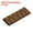Brown, variant on Cutting Knife Handle Heat Shrink Sleeve 1.2x4.9" Chef Cutter Non Slip Wrap, Red x Pattern, 4 Pack