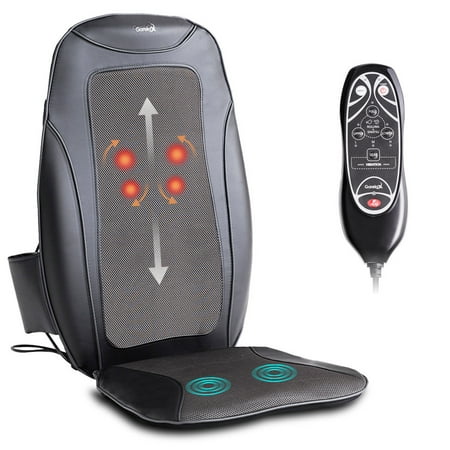 Gymax Shiatsu Massage Cushion Massager Chair Seat Vibration Rolling Heating Home (Best Massage Chair Consumer Reports)