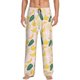 thumbnail image 1 of Balery Banana With Leaves Pantalones de pijama para hombre, pijama ultraligero, pantalón de descanso-Large, 1 of 6
