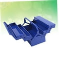 thumbnail image 3 of GOOHOCHY Tool Box Metal Foldable Toolbox Thickened Iron Green Car Repair 1Pack, 3 of 8