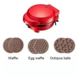 thumbnail image 3 of Electric Egg Waffle Machine - Multi-Functional Mini Cake & Omelet Pan ,Easy to Operate, 3 of 5