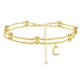 thumbnail image 1 of Tobillera HUOGUO Golden Beach de tamaño ajustable para mujer, 1 of 1