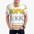 thumbnail image 1 of Fotbe Home Cooking Camiseta Polo de Golf para Hombre con Estampado – Camisa Deportiva Transpirable con Cuello Abotonado-Medium, 1 of 6