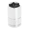 thumbnail image 1 of Performance Tool W38016 6 Point Socket, 3/8" Drive, 1/2", 1 of 4