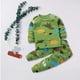 thumbnail image 5 of Ropa para niños Trajes de manga larga con estampado de dinosaurios Tops y pantalones Conjunto de pantalones de otoño e invierno Ropa para niños pequeños, 5 of 5