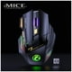 thumbnail image 4 of Inteprter Ratón óptico inalámbrico recargable con receptor USB RGB Quiet Gaming Computer Mouse Driver-free para computadora de escritorio PC Juegos de teclado y mouse para computadora, 4 of 6