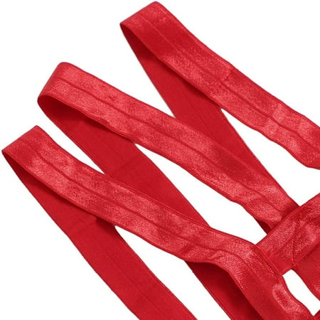 

nsendm Ring Steel Sleepwear Fashion Garter Lingerie Pajamas Underwear Lace Mens Briefs Summer Underwear Red Large