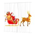 thumbnail image 1 of Cortinas de Navidad 2pcs cortinas de puerta de ventana con temática de navidad cortinas de cortinas para la decoración de Navidad 028 028 Magideal Cortinas de Navidad, 1 of 7