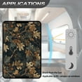 thumbnail image 5 of Yuyamidu Camo Hunting RV Door Window Shade Cover Wood Travel Trailer Door Window Protective Cover Foldable Camper RV Window Sun Shade with Hook and Loop, 5 of 7