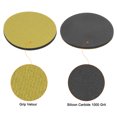 thumbnail image 4 of Unique Bargains 5pcs Glass Polish Sanding Disc 4' 1000 Grit Very Fine Grade Abrasive Disc Silicon Carbide, 4 of 6
