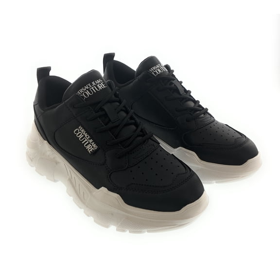 Versace Jeans Couture Womens Monochrome Chunky Sole Sneakers
-EU39 for Womens