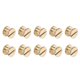 thumbnail image 3 of BrassKnurledFlatHeadRivets-10PackforBelts,Backpacks,Furniture(Gold), 3 of 5