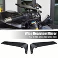 thumbnail image 3 of Universal Motorcycle Rearview Mirror with CNC Aluminum Housing and Glass, Easy to Install for Multiple Models, 3 of 8