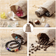 thumbnail image 4 of Bolsa de lino cepillado compuesto, bolsa de embalaje de regalo de joyería, bolsa de lino navideña a prueba de polvo y cálida para joyas, 4 of 4