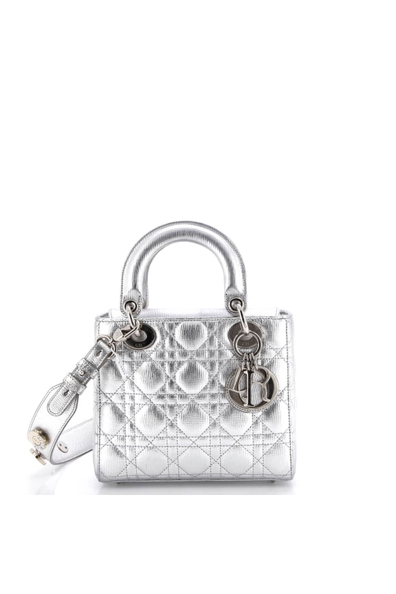 Pre-Owned Dior My Lady Bag Cannage Quilted Leather By Rebag