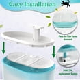 thumbnail image 3 of 8 Pack Replacement Cat Water Fountain Filters with 8 Sponges Compatible with PETLIBRO Capsule Pet Fountain: PLWF002, 71oz/2.1L for Ultra Quiet Pet Water Fountain, 3 of 7