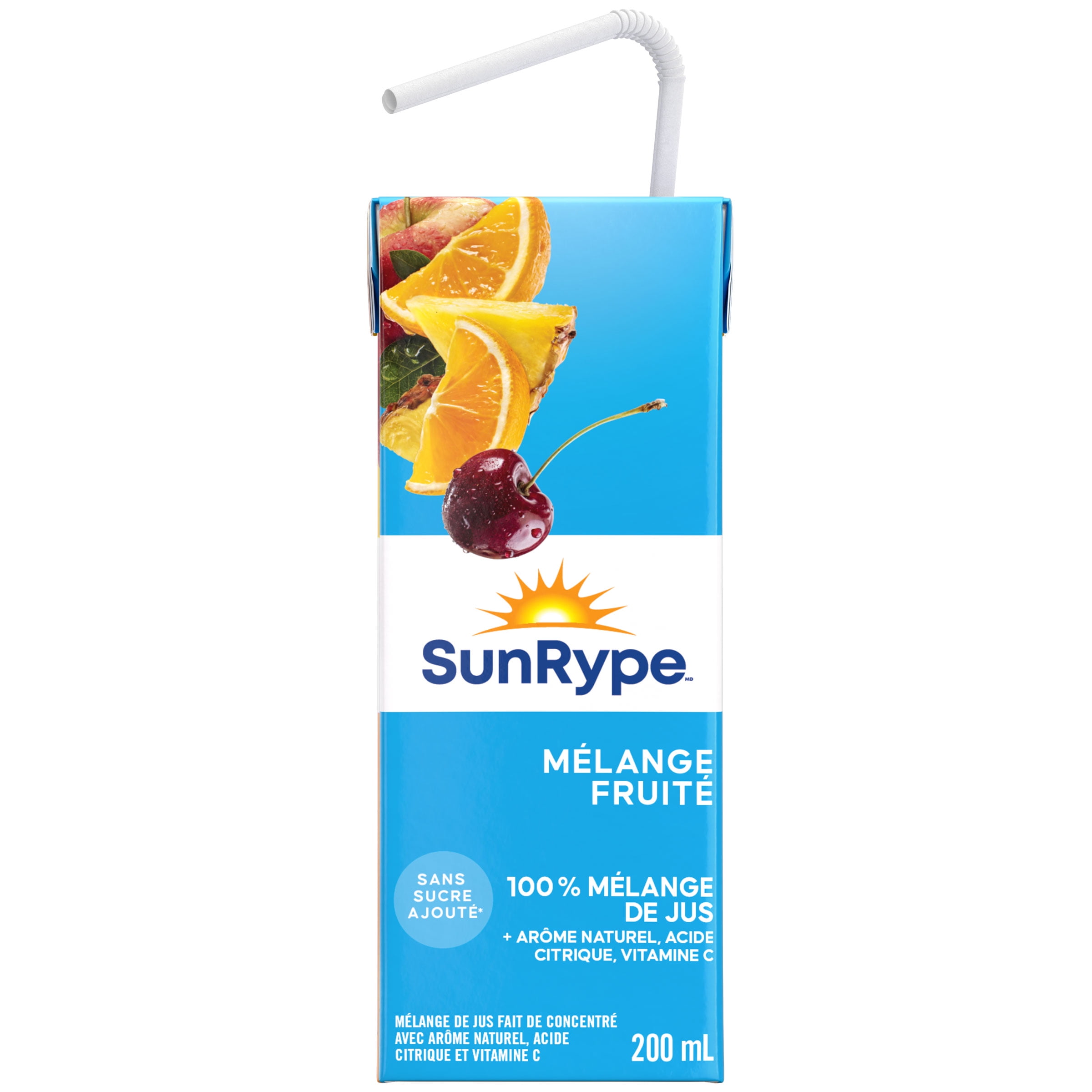 SunRype Fruit Medley Juice Boxes 5X200ML