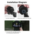 thumbnail image 2 of PULUZ PU895B ABS Black Lens Hood for DJI OSMO Pocket 3 - Compact Camera Sunshade Accessory with Gimbal Adjustment & FPV Mode Optimization Tips Included, 2 of 2