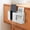 White, variant on VAJUSO Self-Adhesive Wall Mount Remote Holder, Double Compartment Phone Charging Organizer, White, 6.69x3.54x1.46 in