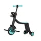 thumbnail image 3 of Patinete infantil antideslizante de 3 ruedas para niñas principiantes. Ideal para exteriores. Verde, 3 of 8