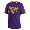 thumbnail image 2 of Men's Fanatics Purple LSU Tigers Defender Fade Slant T-Shirt, 2 of 3