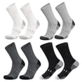 thumbnail image 7 of Men's Quick-Dry Training Socks with Cushion & Compression - Sporty Socks for Workouts, Tennis, Casual, 7 of 7