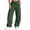 Army Green-sweatpants women, variant on Hilenly Barrel Sweatpants Womens Wide Leg Baggy Pants Drawstring High Waisted Sweat Pants with Pockets
