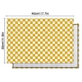 thumbnail image 6 of Set of 4 Non Slip Checkered Placemats Machine Washable Durable Linen Table Mats Heat Resistant Wrinkle Free Grip Plaid Place Mats for Dining Table Kitchen, 6 of 6