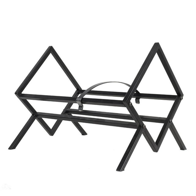 Vinyl Record Storage - Matte Black Vinyl Record Holder 80 To 100 LP Capacity - Metal Single Tier Record Holder