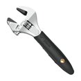 thumbnail image 2 of QualitChoice Ratcheting Wrench Adjustable Ratchet Wrench Wide Opening Practical Heavy Duty Spanner Hand Tool And Fits Tightly Black 10 inch, 2 of 6