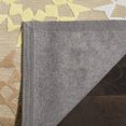 thumbnail image 4 of SAFAVIEH Martha Stewart Quilt Pebble Geometric Cotton Area Rug, Opal/Grey, 9'6" x 13'6", 4 of 7