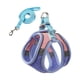 thumbnail image 1 of Arnés para gatos jinwen ajustable azul y rosa, 1 of 8