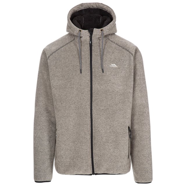 Trespass - Chaqueta Polar Veltiver para Hombre (Latte Jaspeado)