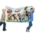 thumbnail image 2 of Casa de Muñecas de Gabby Bandera impresa con temática, regalo perfecto para fanáticos, amigos y familiares, y adecuada para actividades al aire libre e interiores, decoraciones de fiesta.150cm×240cm, 2 of 6