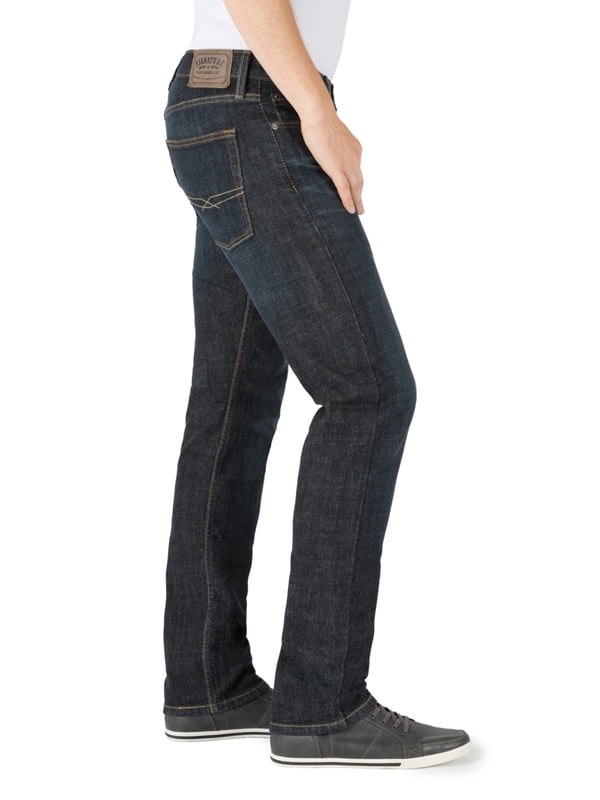 signature levi strauss co men's slim straight jeans