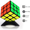 thumbnail image 4 of Magic Cube Ensemble, 2x2 + 3x3, 2 Po Paquet (Noir), 4 of 4